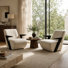 Fauteuil capitonné l 27,8 po Boucle