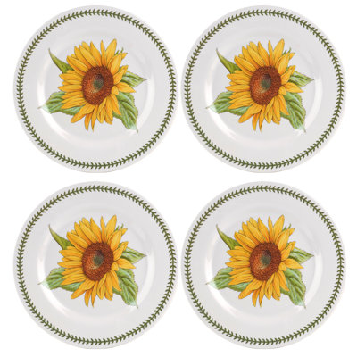 Assiettes plates en mélamine S / 4 Portmeirion Botanic Garden 11 po