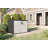 Suncast 71 in. W x 46 in. D Resin Horizontal Storage Shed for Trash Can Storage, Made in the USA