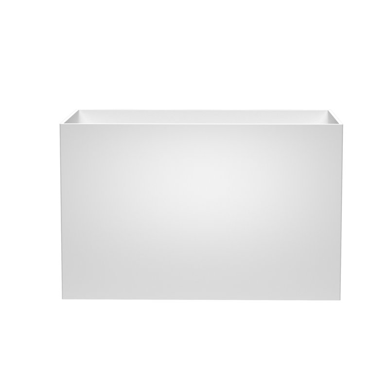 Freestanding Solid Surface Soaking Bathtub
