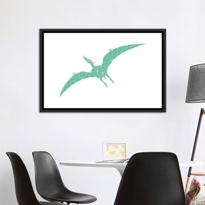 Geometric Dino Pterodactylus - impression d'art graphique