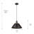 Weatherford 1 - Light Pendant-83976862-83976863-99998259