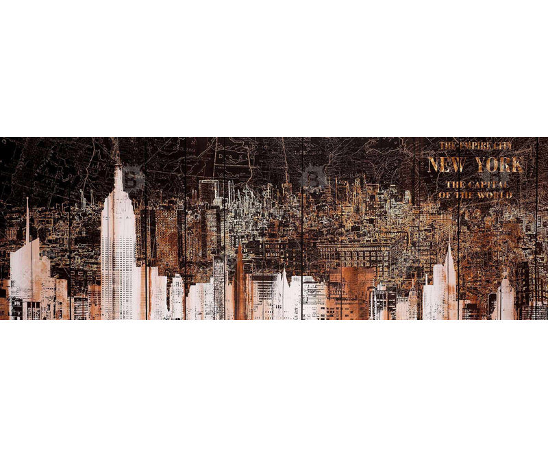Toile moderne encadrée Empire City of New York | Décoration intérieure