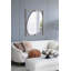 Miroir coquelicot 30 po x 40 po, décoration murale