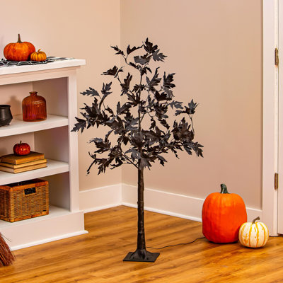 Arbre à DEL d'Halloween intérieur / extérieur Halloween, H 48 po