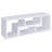 White Convertable Bookcase