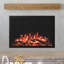 Highmark Traditional Electric Fireplace Insert Heater, WiFi, Google & Alexa Compatible, Logs & Crystals-1778754345