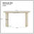 Faux Marble Pattern Console Table, Narrow Console Table