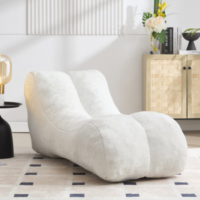 Fauteuil à billes Creative pour adultes rempli d'une éponge de haute qualité qui est dodue et élastique s'adaptant aux courbes du corps humain et offrant un soutien doux au corps