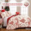 Christmas Reindeer and Wreath 3-Piece Coverlet Set-137257662