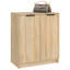 Shoe Cabinet Engineered Wood Hall Shoe Holder Cupboard Organiser Shelf-496065873
