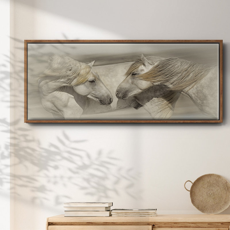 Vieilles connaissances - Toile encadrée, H 12 po x l 30 po