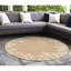 Tapis intérieur / extérieur beige Mancilla-978515579