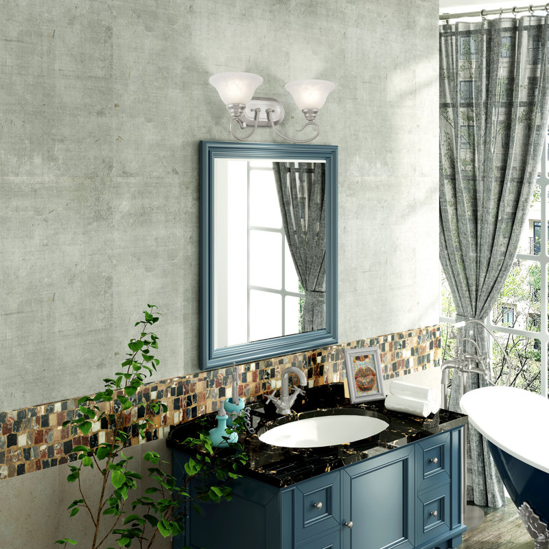 Aquala 2 - Light Dimmable Vanity Light, Brushed Nickel