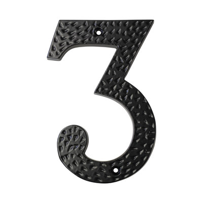 6'' H Metal House Number