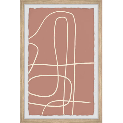 Arti Twisted Mirror 1 Piece Single Picture Frame Wall Art