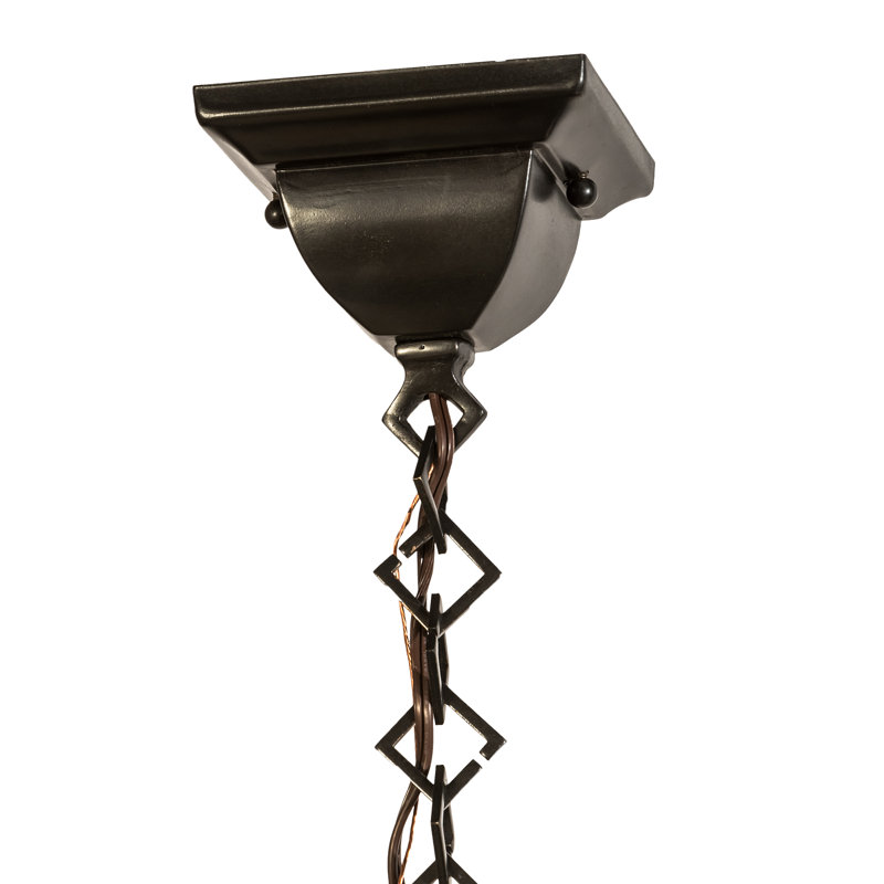 Luminaire suspendu rectangulaire 1 lumière
