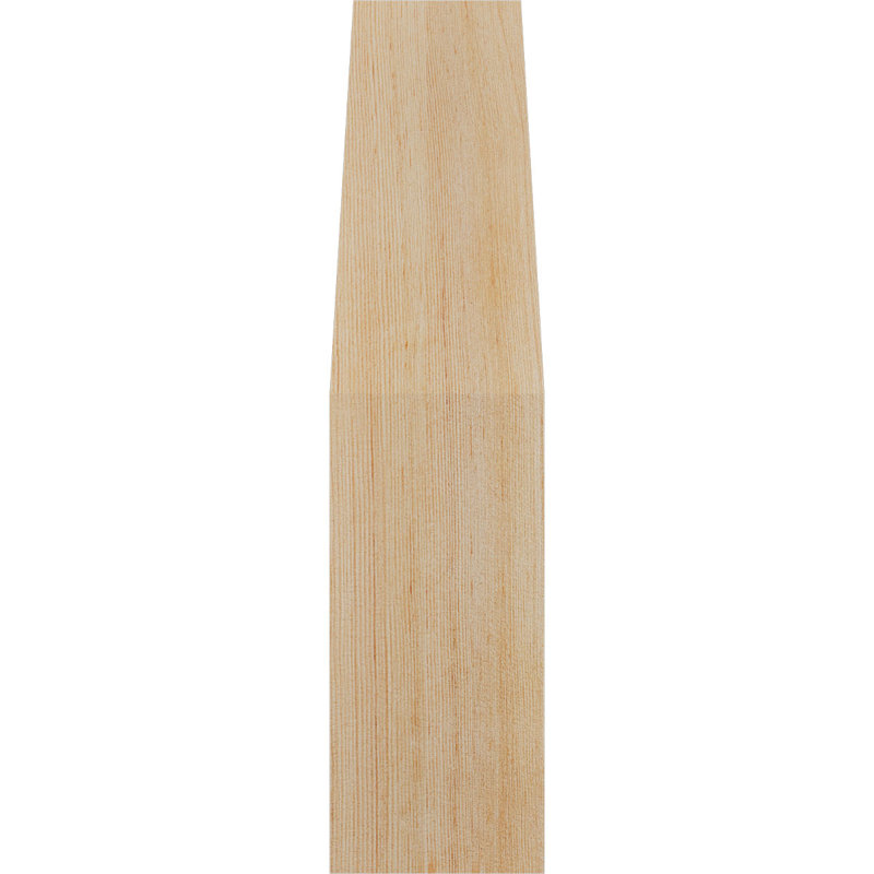 Attelle de genou traditionnelle, H 16 po x l 3,5 po x P 8 po, Douglas (lisse)