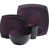 Mauve / Noir est en rupture de stock