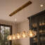 Willeford 5 - Light 52.4" W Oversized Kitchen Island Pendant with Iridescent Glass Accents