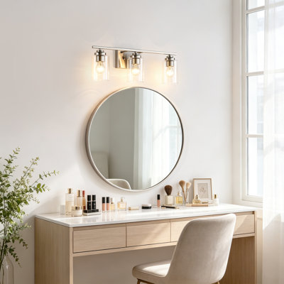 Éclairage pour meuble-lavabo à 3 lumières Aryka