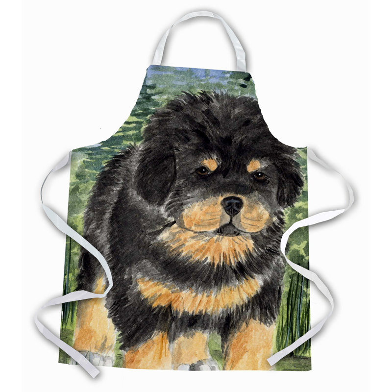 No Pattern Bib Apron