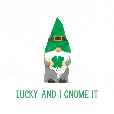 " St Patricks Day Gnomes II Lucky " by Jenaya Jackson