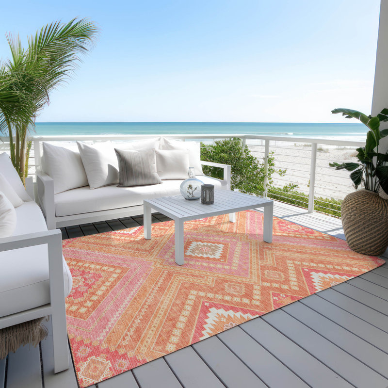 Chayden Indoor/Outdoor Chantille ACN1010 Area Rug, Rectangle 3' x 5'