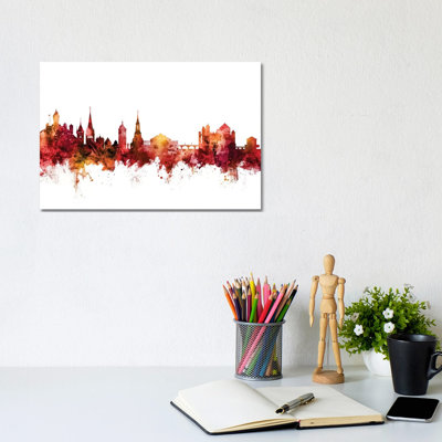 Schaffhausen, Switzerland Skyline by Michael Tompsett - 1 Piece Wrapped Canvas Wall Art