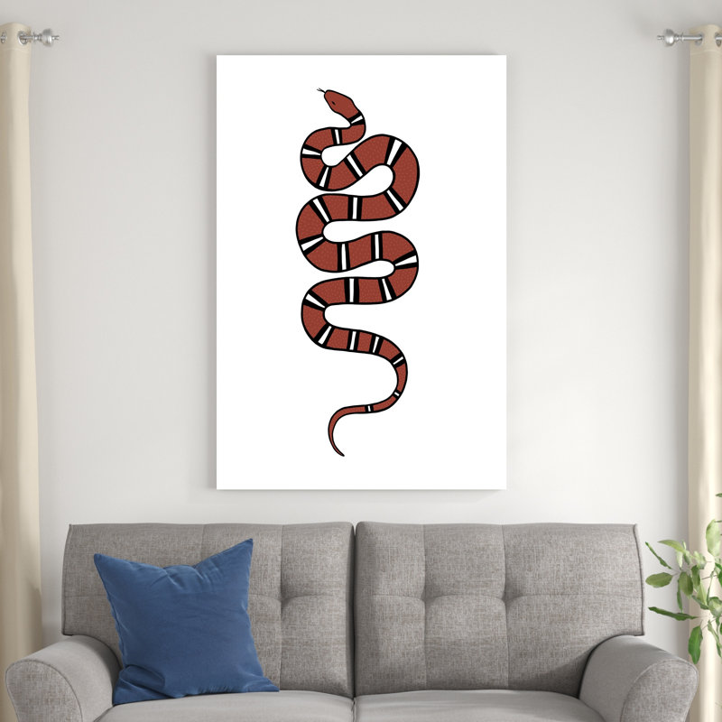 Épidaure serpent VI, H 48 po x l 32 po x P 1,25 po