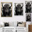 Bison Bison Grazing - Bison Wall Art-337268224-337268227