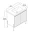Ensemble de meuble-lavabo simple 30 po Leonhardine-1989492891-1989527355