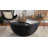 Bali & Pari Tokyo Laminated Natural Rattan Coffee Table – Handcrafted Bowl-Shaped Center Table-852121593