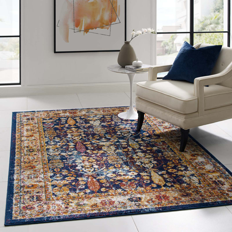Tapis Khalida Entourage Jessa, Rectangle de 5 pi x 8 pi