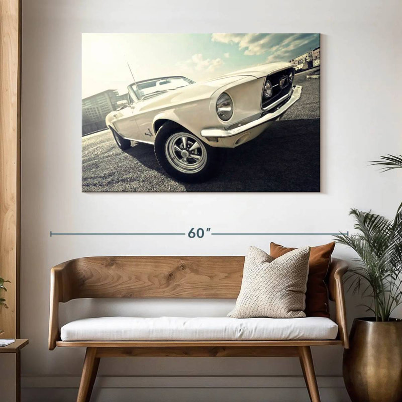 Voiture décapotable Ford Mustang Mehar, H 32 po x l 48 po
