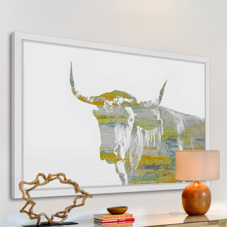 Parvez Taj - Single Picture Frame Painting, 41cm H x 61cm W x 3.8cm D
