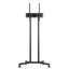 Meuble télé sur roulettes pour téléviseur de 32 à 65 pouces, moniteur portable sur roulettes, réglable en hauteur, supportant jusqu'à 88 lb, compatible universel, bureau idéal et plusieurs pièces