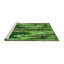 Tapis 100% à motifs lavables à la machine 2989 Pat2100-GRN-1334602314
