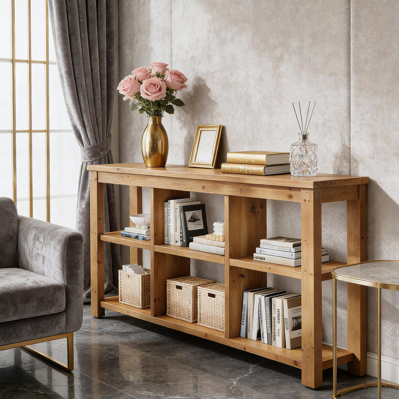 Modern Design Console Table,Sturdy Sofa Table