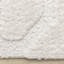 Tapis à motif géométrique, ton sur ton / uni, blanc, contemporain, 5 pi x 8 pi (5 pi 3 po x 7 pi 7 po) Branch Living-758165602