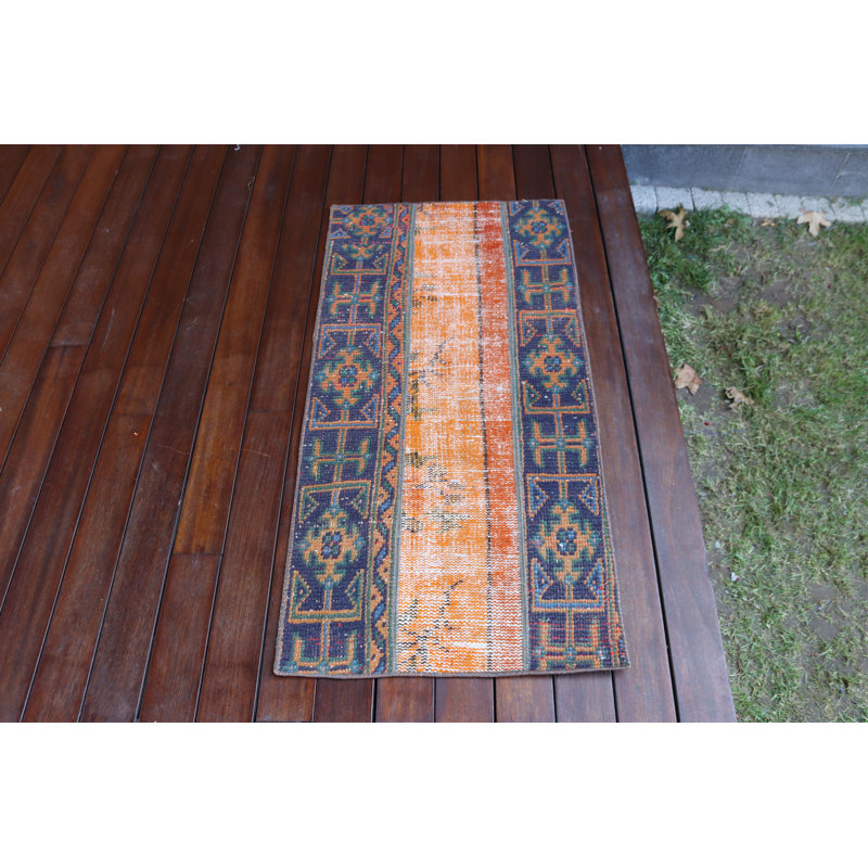 Authentic Turkish Wool Rug for Your Home's Entryway or Living Room