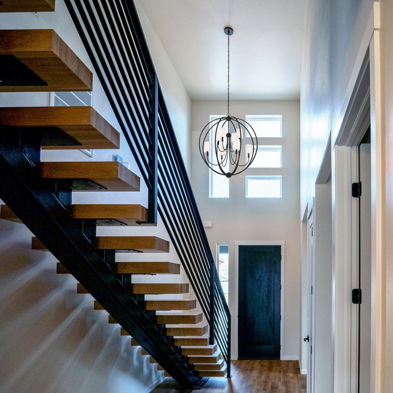 Koretta 8 - Light Globe Chandelier