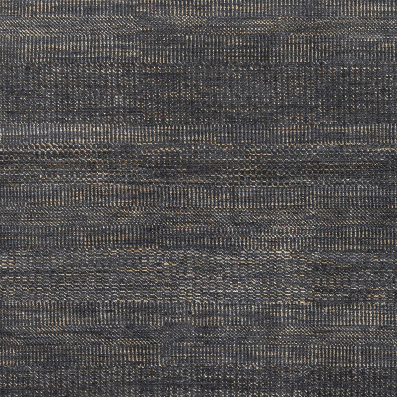 Tapis bleu marine en denim noué à la main Ameriya Southwestern, Rectangle 2 pi x 3 pi