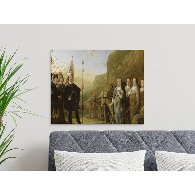 Hollie Wrapped Canvas Print Set, 10x8