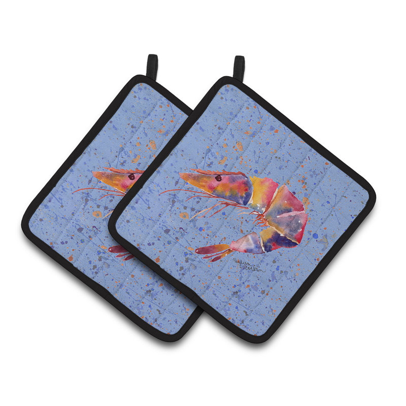 Cuisinier poignée gris longshore marés Mercedes, Bleu / Rose