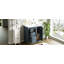 Ensemble de meuble-lavabo 30 po avec lavabo en céramique, armoire de rangement en bois massif, ensemble de meuble-lavabo autoportant avec 3 tiroirs et portes à fermeture douce-117021129
