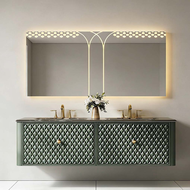 Meuble-lavabo français de style rétro