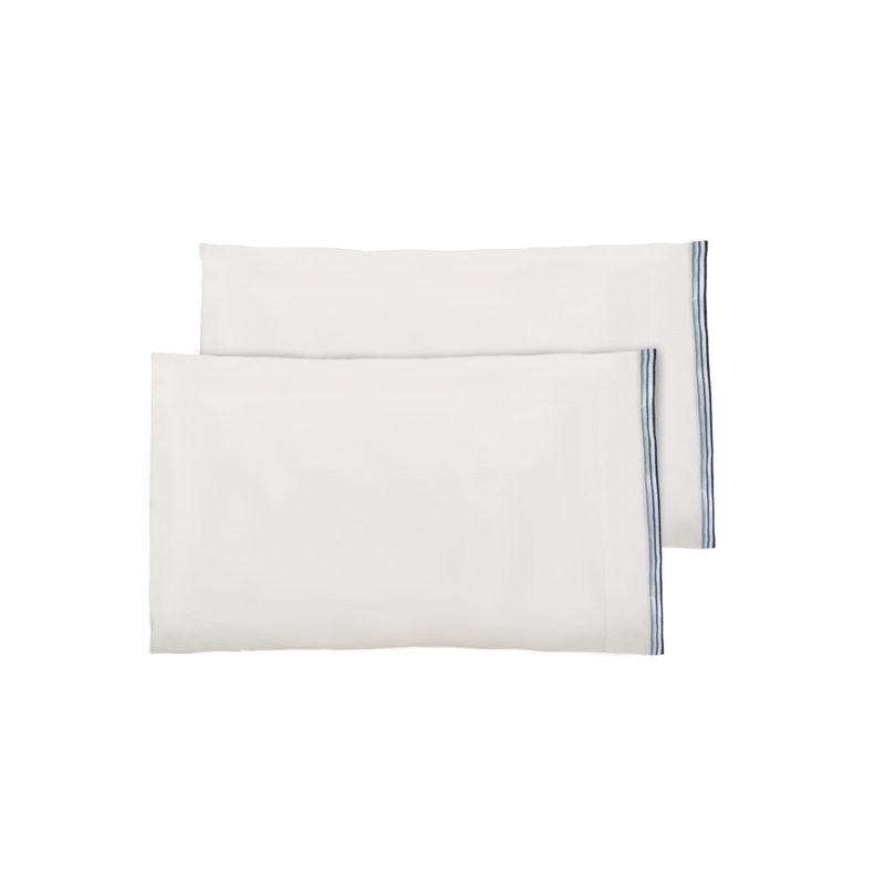 Cavriglia Embroidery By DEA Sateen Pillow Case, Standard Pillow Case