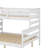 Twin XL Over Queen Bunk Bed With Ladder-1791221772