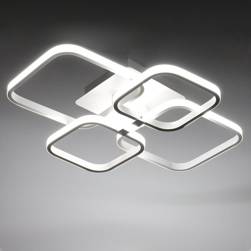 Acrylic Semi Flush Mount